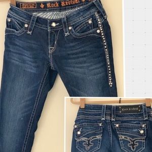 Rock Revival Johanna Skinny Size 26 EB250516R